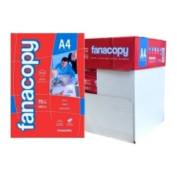 HOJAS A4 FANACOPY 75GR. X500