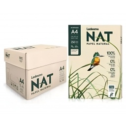 HOJAS A4 LEDESMA NAT PAPEL ECOLOGICO NATURAL 75GR. X500