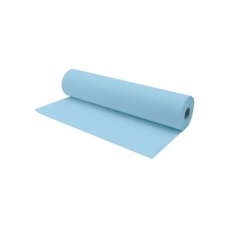 ROLLO PAPEL TIENDA CELESTE 50CM.