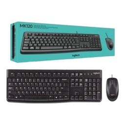 TECLADO LOGITECH COMBO CABLEADO KB120