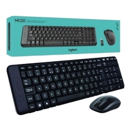 TECLADO LOGITECH COMBO INALAMBRICO MK220