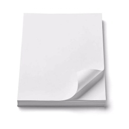 MANTEL INDIVIDUAL BLANCO LISO DE PAPEL 26X40CM. PACK X400