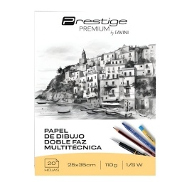 BLOCK DIBUJO PRESTIGE 110GR. 1/8 WATMAN