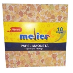 PAPEL GLASE MAQUETAS JUMBO TEORIA X18H.