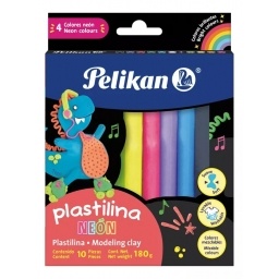 PLASTICINA PELIKAN PASTEL X10