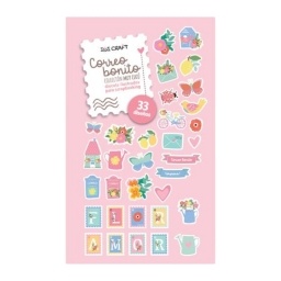 TOQUELES SELLITOS IBI CRAFT ILUSTRADOS CORREO BONITO X 33