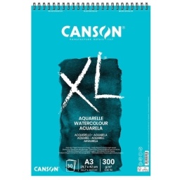 BLOCK CANSON XL ACUARELA A3 300 GRS.