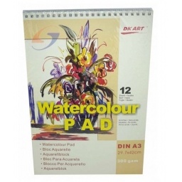 BLOCK DIBUJO ACUARELA WATERCOLOUR 300GR. A3