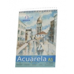 BLOCK DIBUJO ACUARELA GOYA 300GR. A5