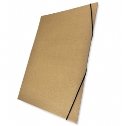 CARPETA ELASTICO CARTON KRAFT A3