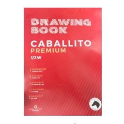 BLOCK DIBUJO CABALLITO PREMIUM 180GR. 1/2 WATMAN