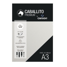 BLOCK DIBUJO CABALLITO CANSON 180GR. A3