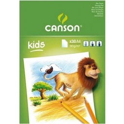 BLOCK DIBUJO CANSON KIDS 90GR. A4