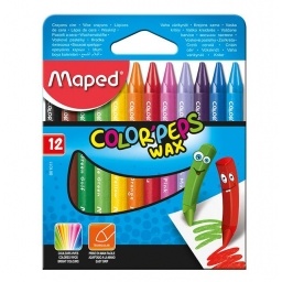 CRAYOLAS MAPED COLOR PEPS  X12