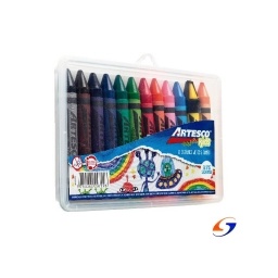 CRAYOLAS ARTESCO JUMBO GRUESAS X12