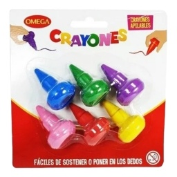 CRAYOLAS OMEGA COLOR BABY X6