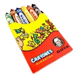 CRAYOLAS GOYA JUMBO GRUESAS X6