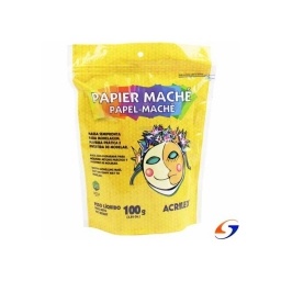 PAPEL MACHE ACRILEX 100GR.