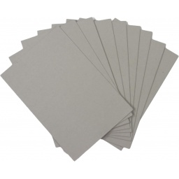 CARTON GRIS 2.5MM. 70X100CM.