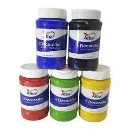 PINTURA ACRILICA DECOR ALBA 400ML.