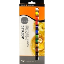 PINTURA ACRILICA DALER ROWNEY GRADUATE SET X12