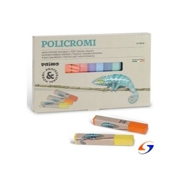 SOFT PASTEL TIZA PRIMO POLICROMI X12