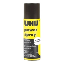 ADHESIVO UHU EN AEROSOL UNIVERSAL POWER SPRAY 200ML.