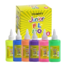 COLA VINILICA JUNIOR FLUO 60GR..