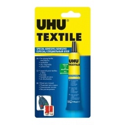 ADHESIVO UHU TEXTIL PARA TELAS 19ML.