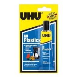 ADHESIVO UHU PARA PLASTICOS 33ML.