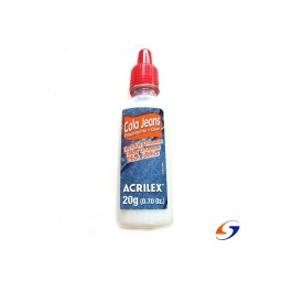 ADHESIVO PARA TELA ACRILEX JEANS 20GR.