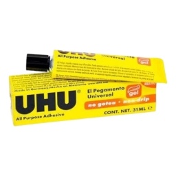 ADHESIVO UHU UNIVERSAL DE CONTACTO GEL 31ML.