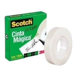 CINTA ADHESIVA MAGICA INVISIBLE 3M 810 12MM. X33MT.