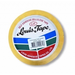 CINTA ADHESIVA CELOFAN LOUIS TAPE BIODEGRADABLE 12x60MT.