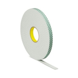 CINTA DOBLE FAZ ESPUMA PARA INTERIORES 3M 4026 19MM. X33MT.