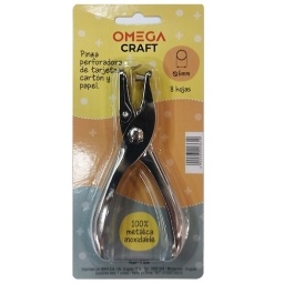 PERFORADORA OMEGA CRAFT TIPO PINZA PERFORADO SIMPLE