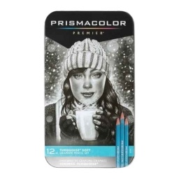 LAPICES GRADUADOS PRISMACOLOR PREMIER TURQUOISE LATA X12