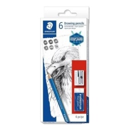 LAPICES GRADUADOS STAEDTLER LUMOGRAPH X6+2