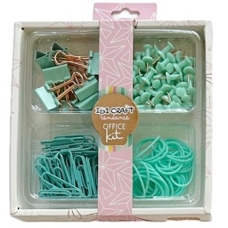 SET DE ESCRITORIO IBI CRAFT TENDANCE VERDE PASTEL