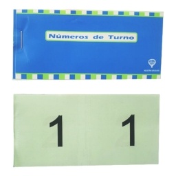 TALONARIO DE TICKET NUMERADO